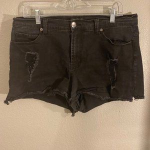 🌼3 for $15🌼 9. Forever 21 Black Jean Short Size 14